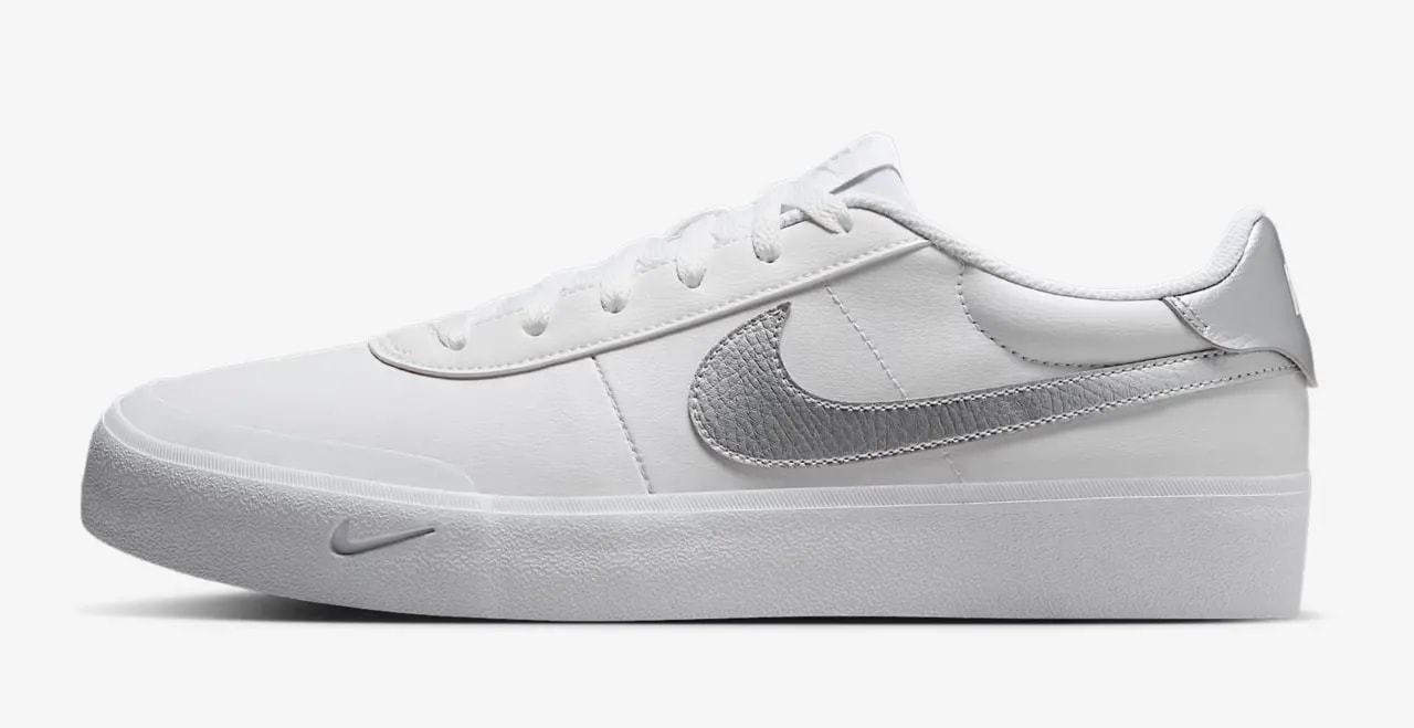 Giày Nike Court Shot 'White Metallic Silver' FQ8146-105 — ảnh 2
