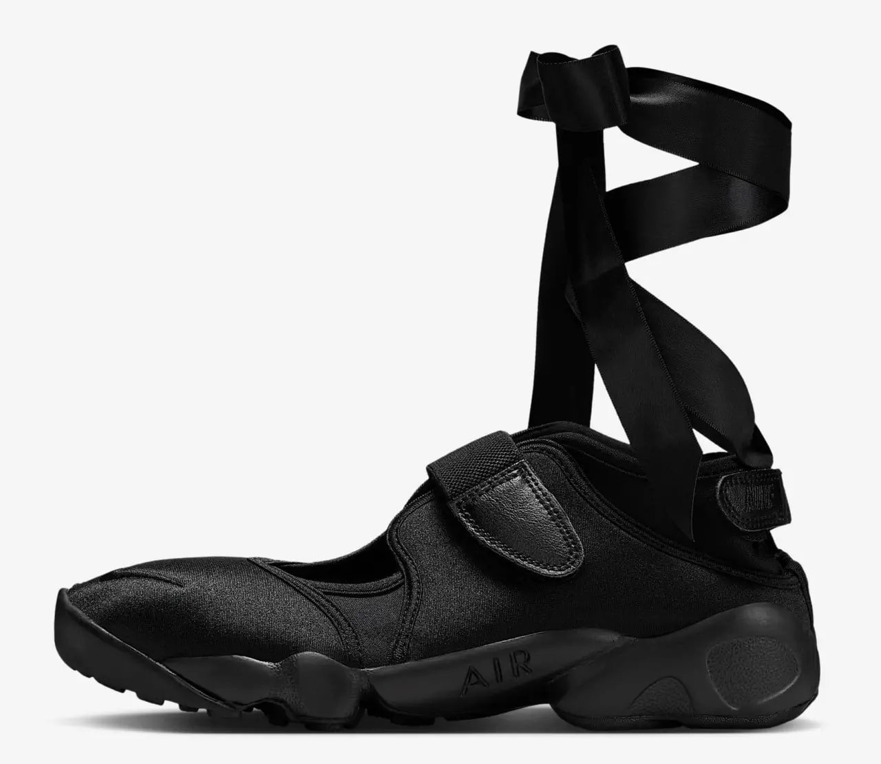 Giày Nike Air Rift 'Triple Black Satin' IH1990-010 — ảnh 2