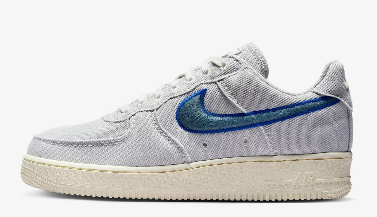 Giày Nike Air Force 1 Low Canvas 'Grey' HV1204-001 — ảnh 2