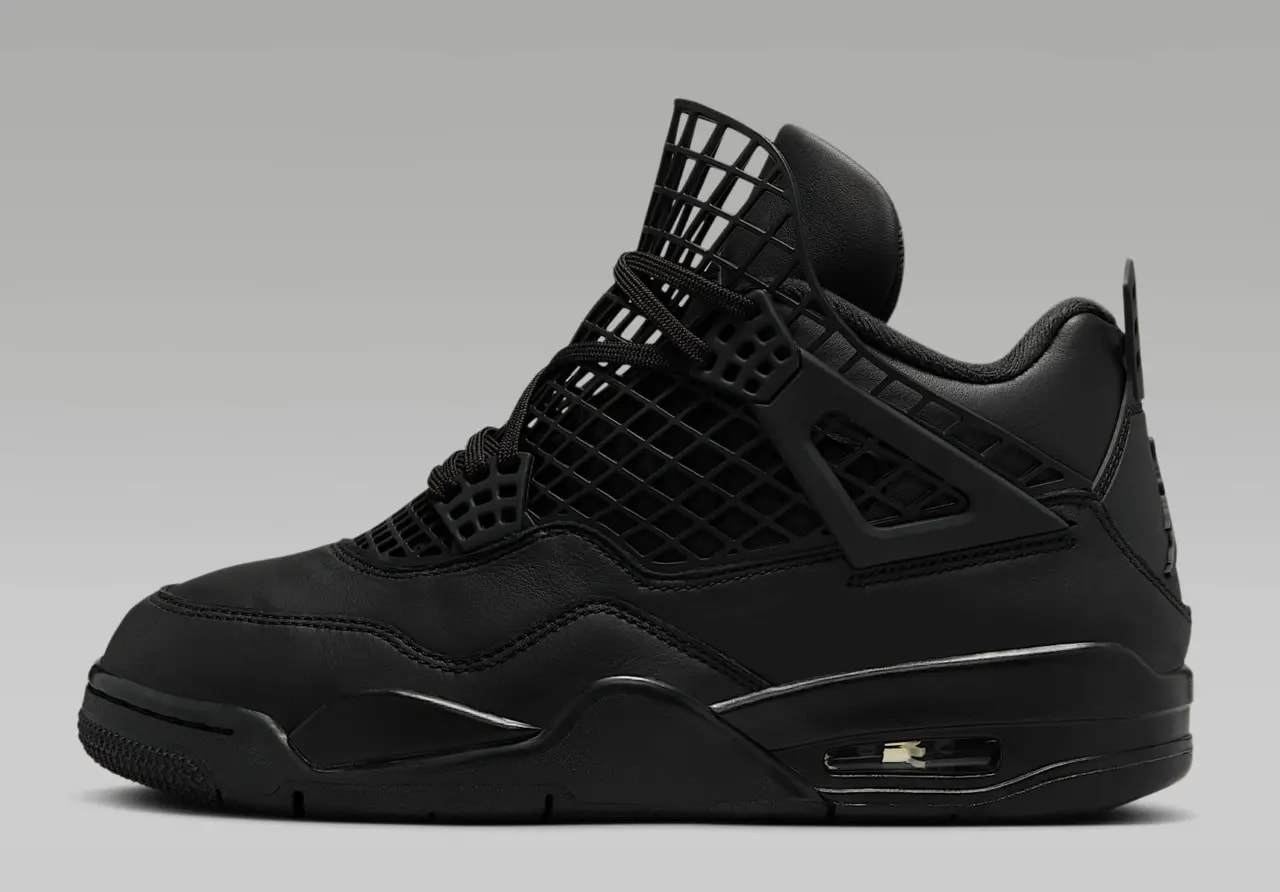 Giày Nike Air Jordan 4 NET 'Triple Black' FN7251-001 — ảnh 2