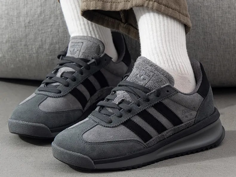 Giày Adidas SL 72 RTN 'Grey Five Core Black' JH5091 — ảnh 2