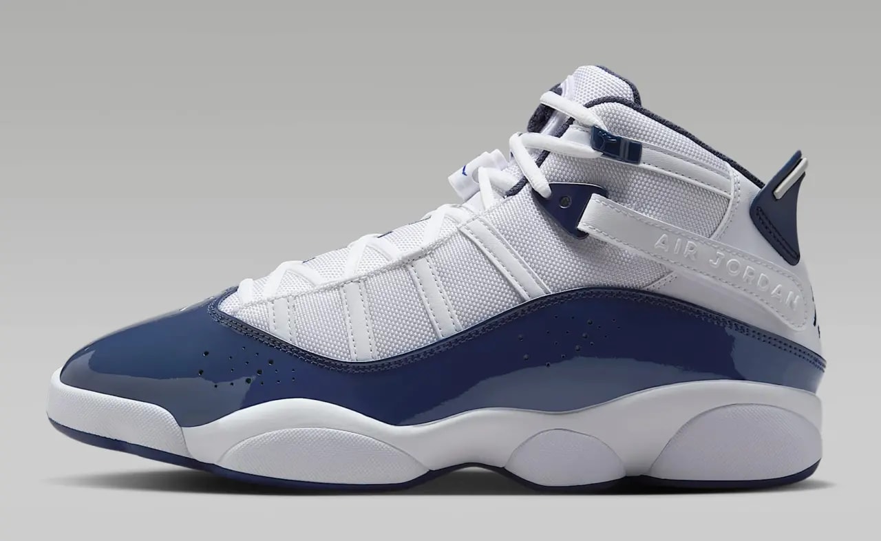 Giày Jordan 6 Rings 'White Midnight Navy' 322992-124 — ảnh 2