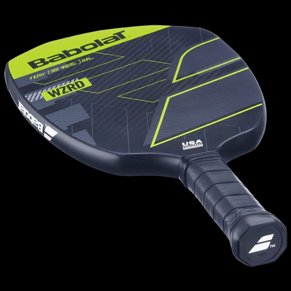 Vợt Pickleball Babolat WZRD 20mm 'Black Green' — ảnh 3