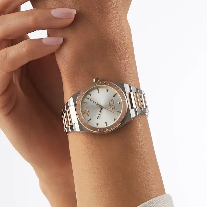 Đồng Hồ Vivienne Westwood Charterhouse 'Rose Gold Silver' VV244SLSR — ảnh 4