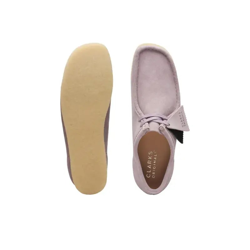 Giày Clarks Originals Wallabee Casual 'Purple' 261736397 — ảnh 3