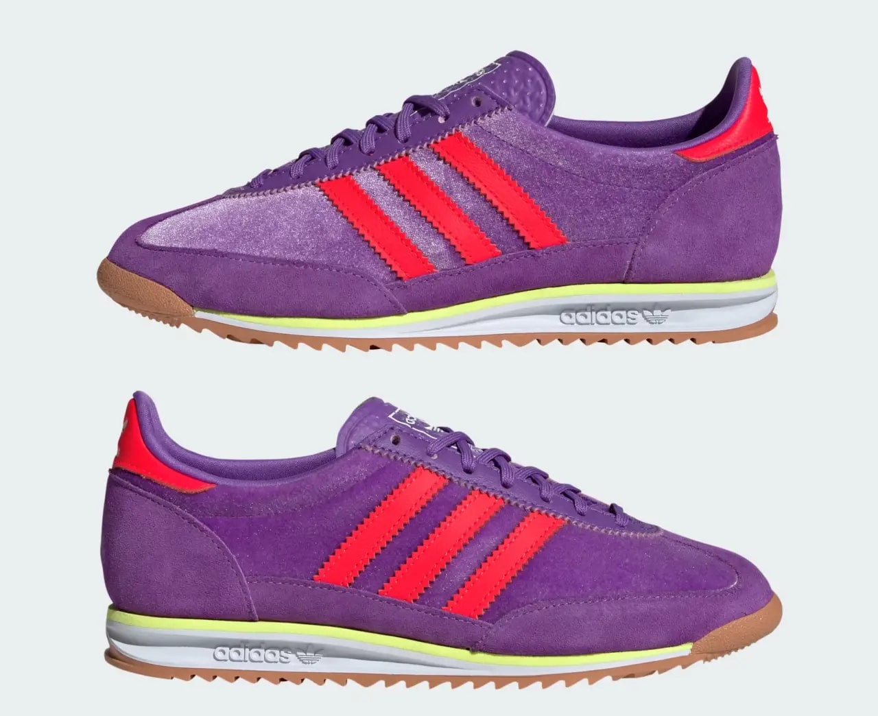 Giày Adidas SL 72 OG 'Active Purple Solar Red' JI0194 — ảnh 2