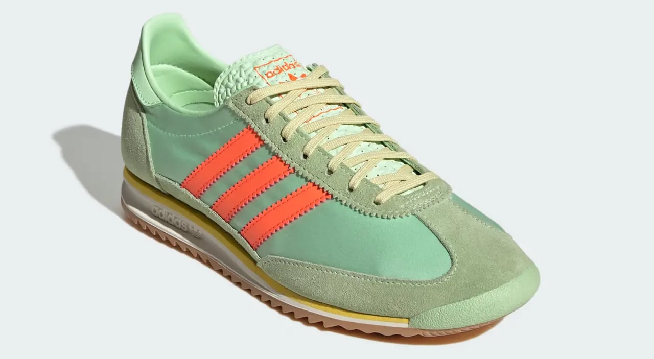Giày Adidas SL 72 OG 'Semi Green Spark Solar Orange' JI0197 — ảnh 2