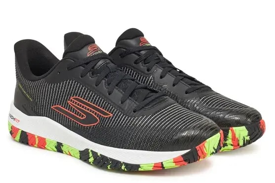 Giày Skechers Viper Court Pro 2.0 'Black' 246109C-BKMT — ảnh 4