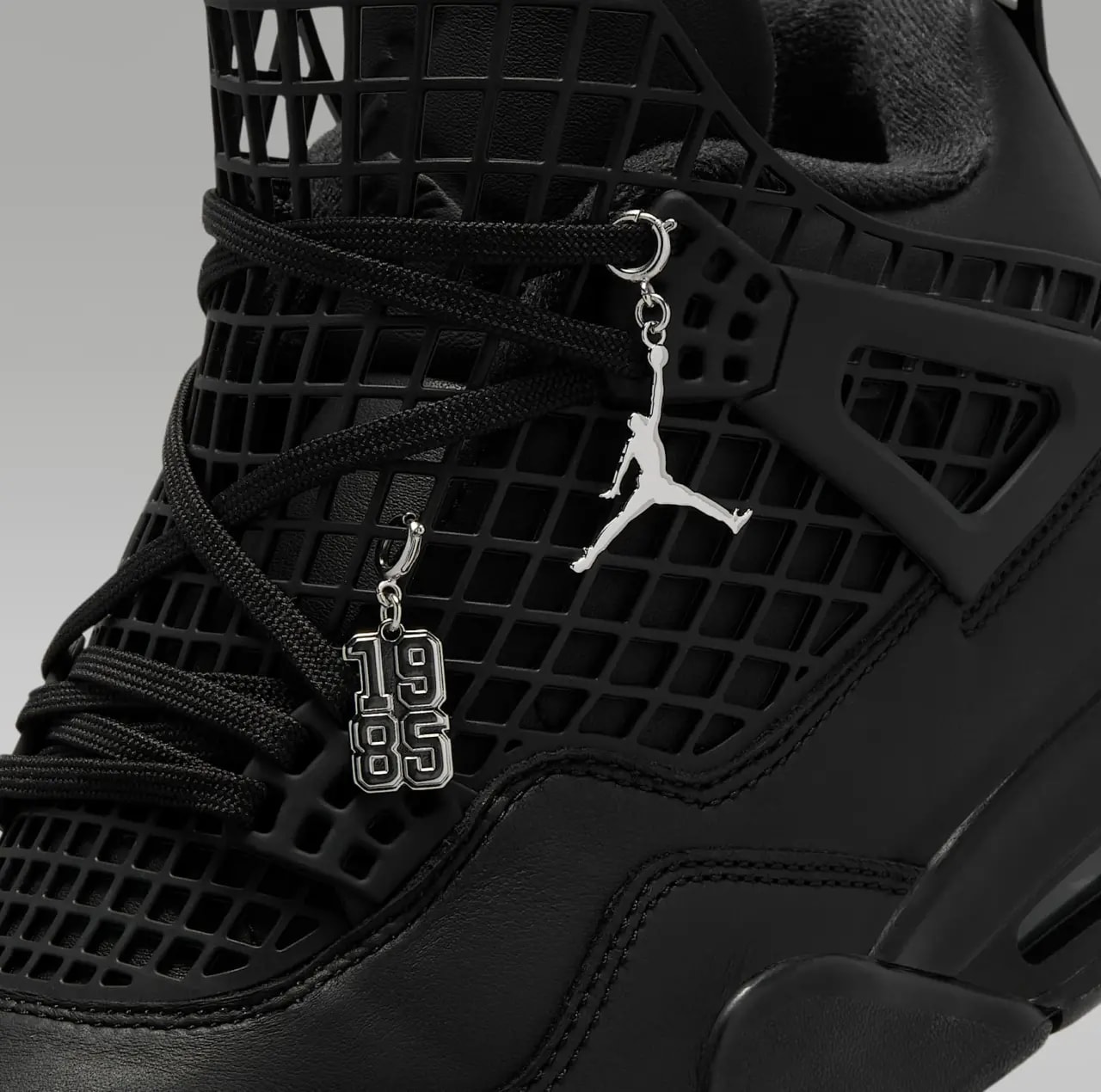Giày Nike Air Jordan 4 NET 'Triple Black' FN7251-001 — ảnh 3