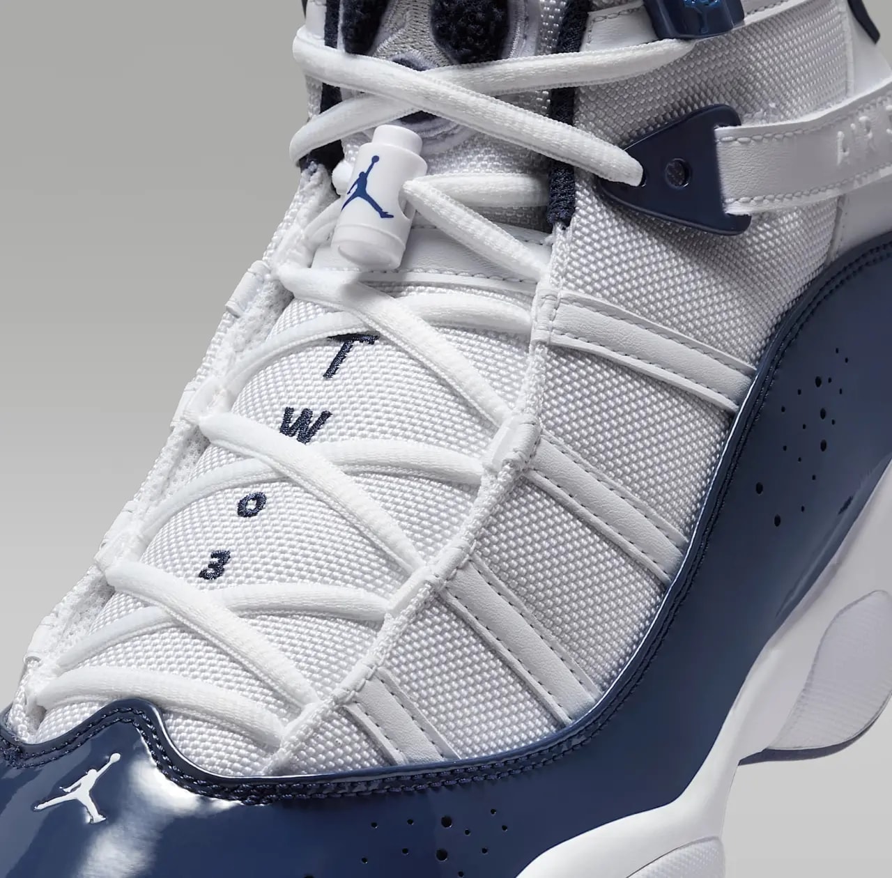 Giày Jordan 6 Rings 'White Midnight Navy' 322992-124 — ảnh 5