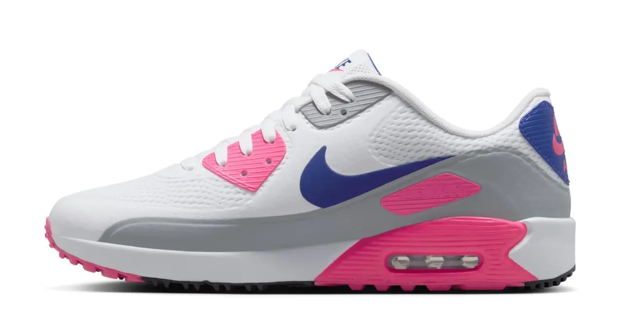 Giày Nike Air Max 90 G 'White Laser Pink' HV9305-101 — ảnh 2