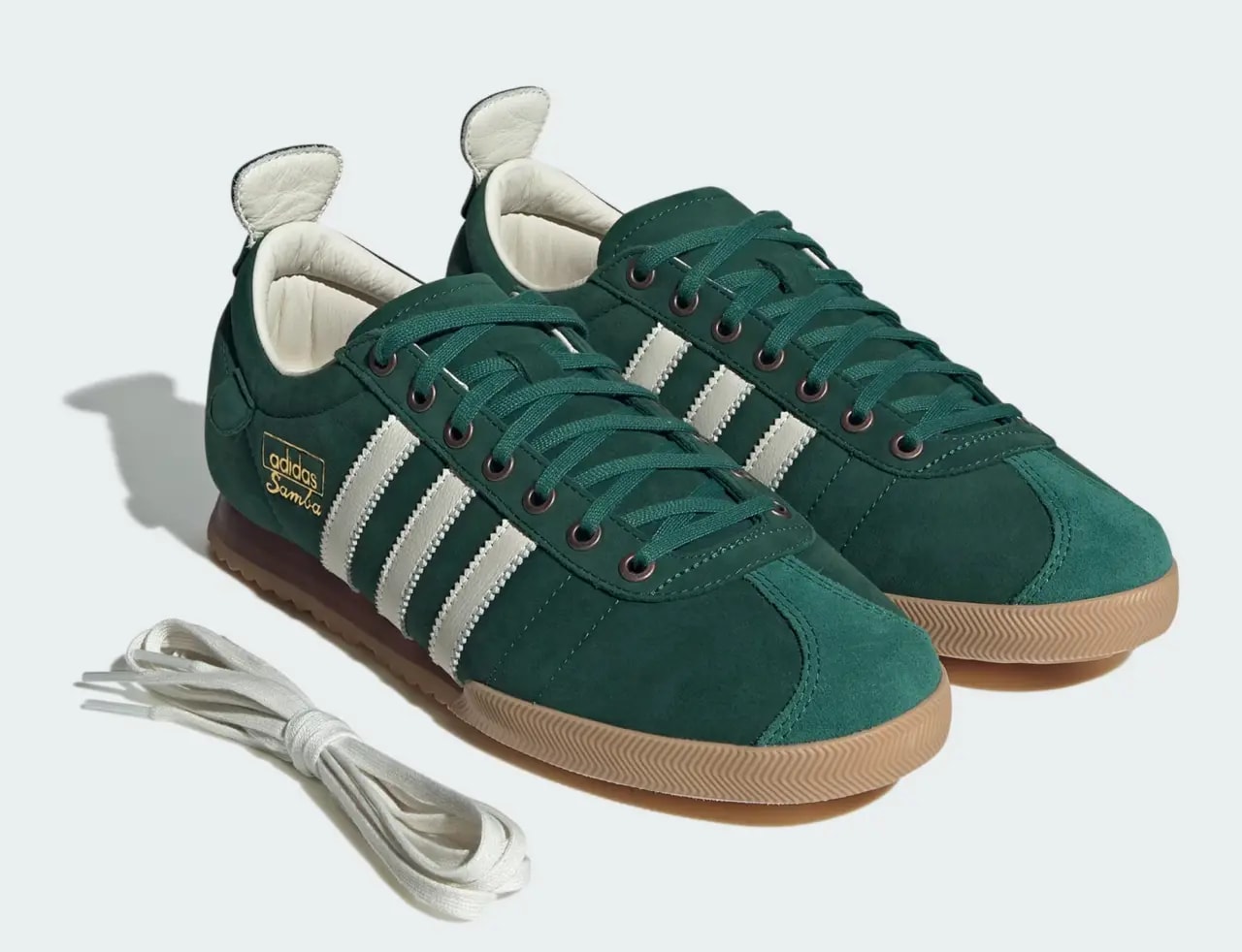 Giày Adidas Samba 62 'Green' JI3218 — ảnh 2
