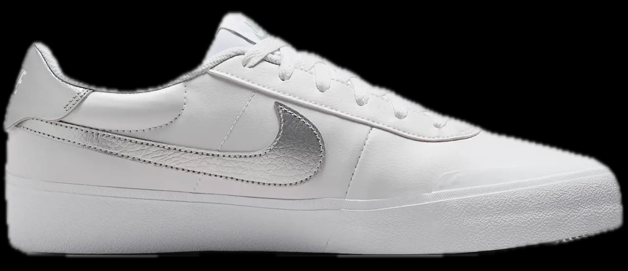 Giày Nike Court Shot 'White Metallic Silver' FQ8146-105 — kich-thuoc: 40.5