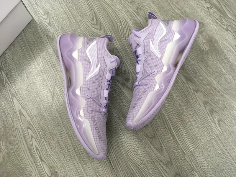 Giày Lining LiRen 2 Low 'Light Purple White' ABAS039-13 — ảnh 2