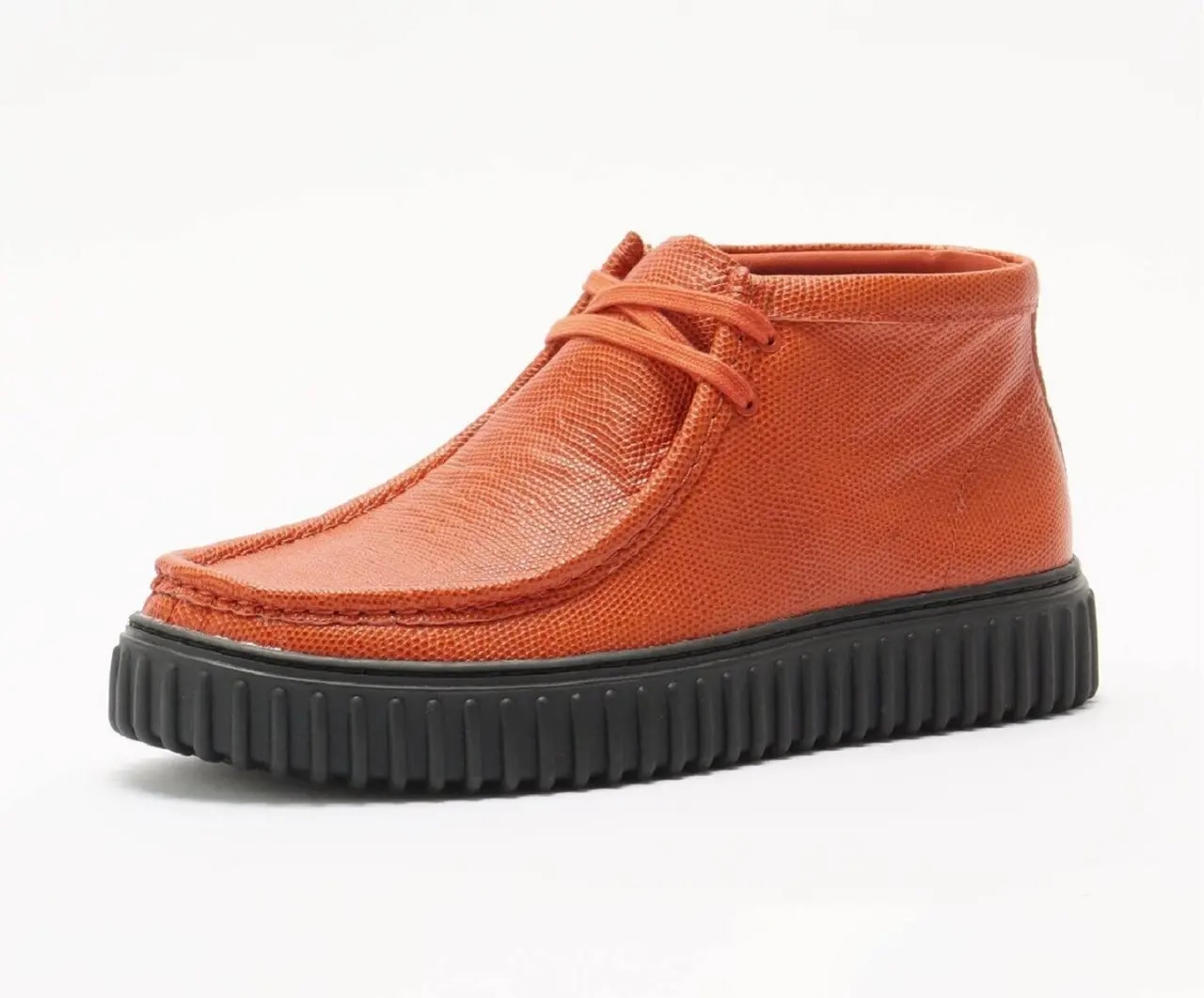Giày Clarks Torhill Hi x Martine Rose 'Orange Interest Leather' 26180974 — ảnh 4