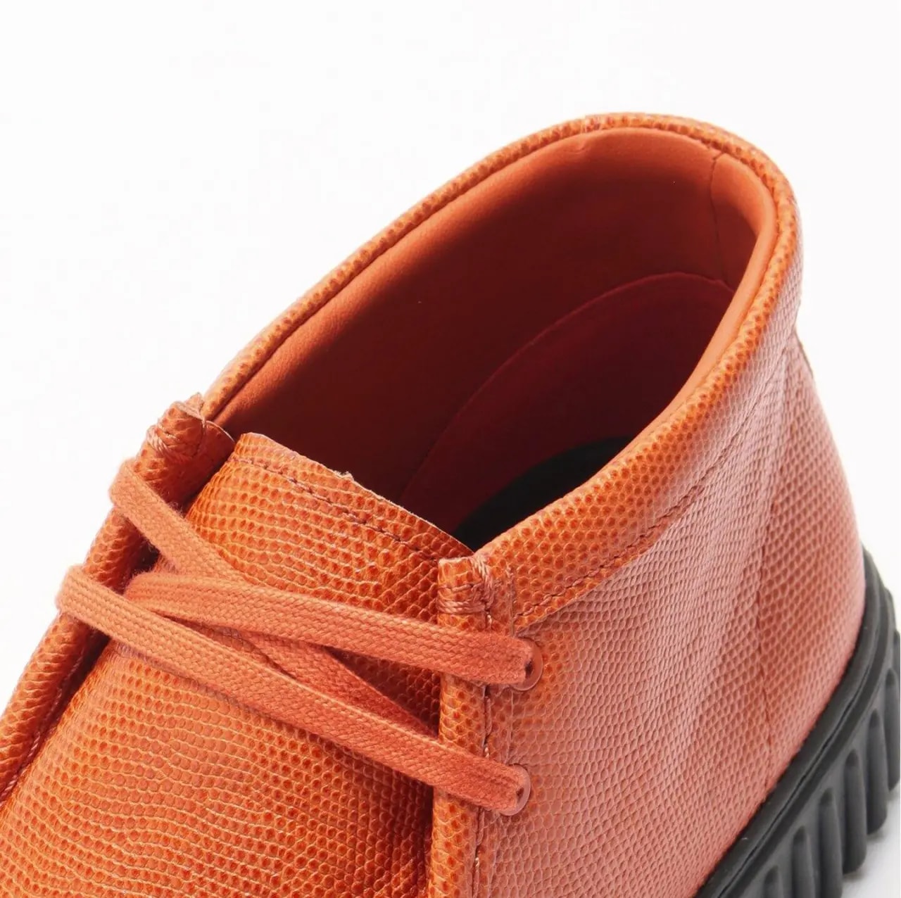 Giày Clarks Torhill Hi x Martine Rose 'Orange Interest Leather' 26180974 — ảnh 3
