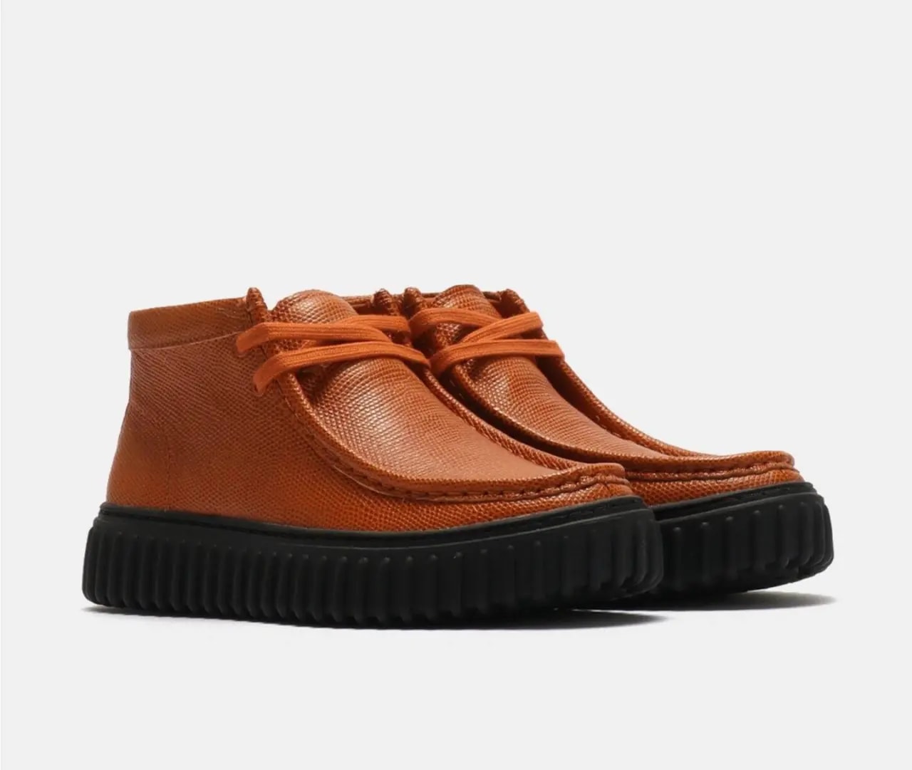 Giày Clarks Torhill Hi x Martine Rose 'Orange Interest Leather' 26180974 — ảnh 5