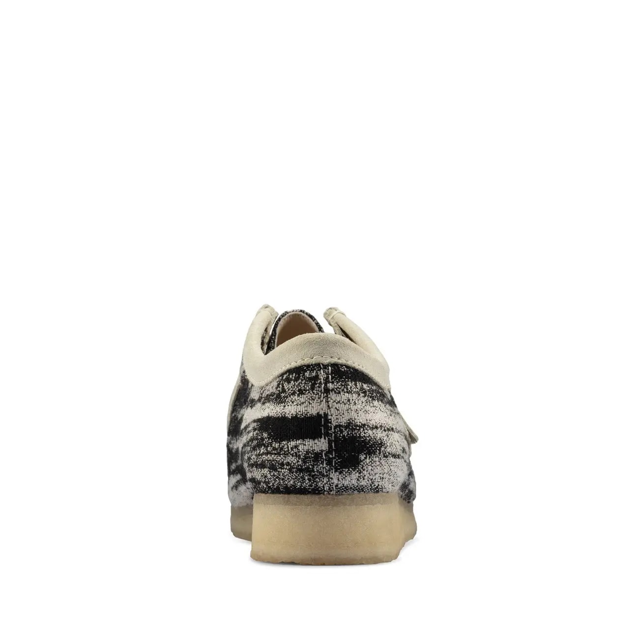 Giày Clarks Originals Wallabee 'Black Canvas Fabric' 26159547 — ảnh 4