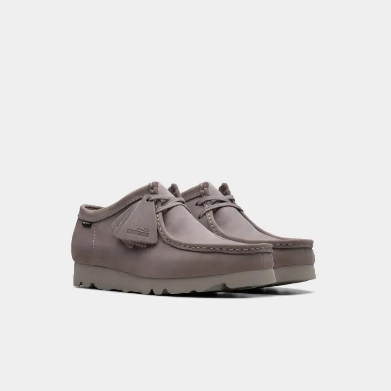 Giày Clarks Originals Wallabee GTX 'Grey' 261806627 — ảnh 3