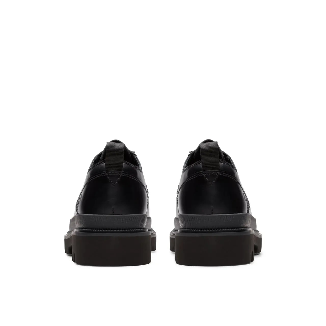 Giày Clarks Badell Lace 'Black Leather' 261811377 — ảnh 3