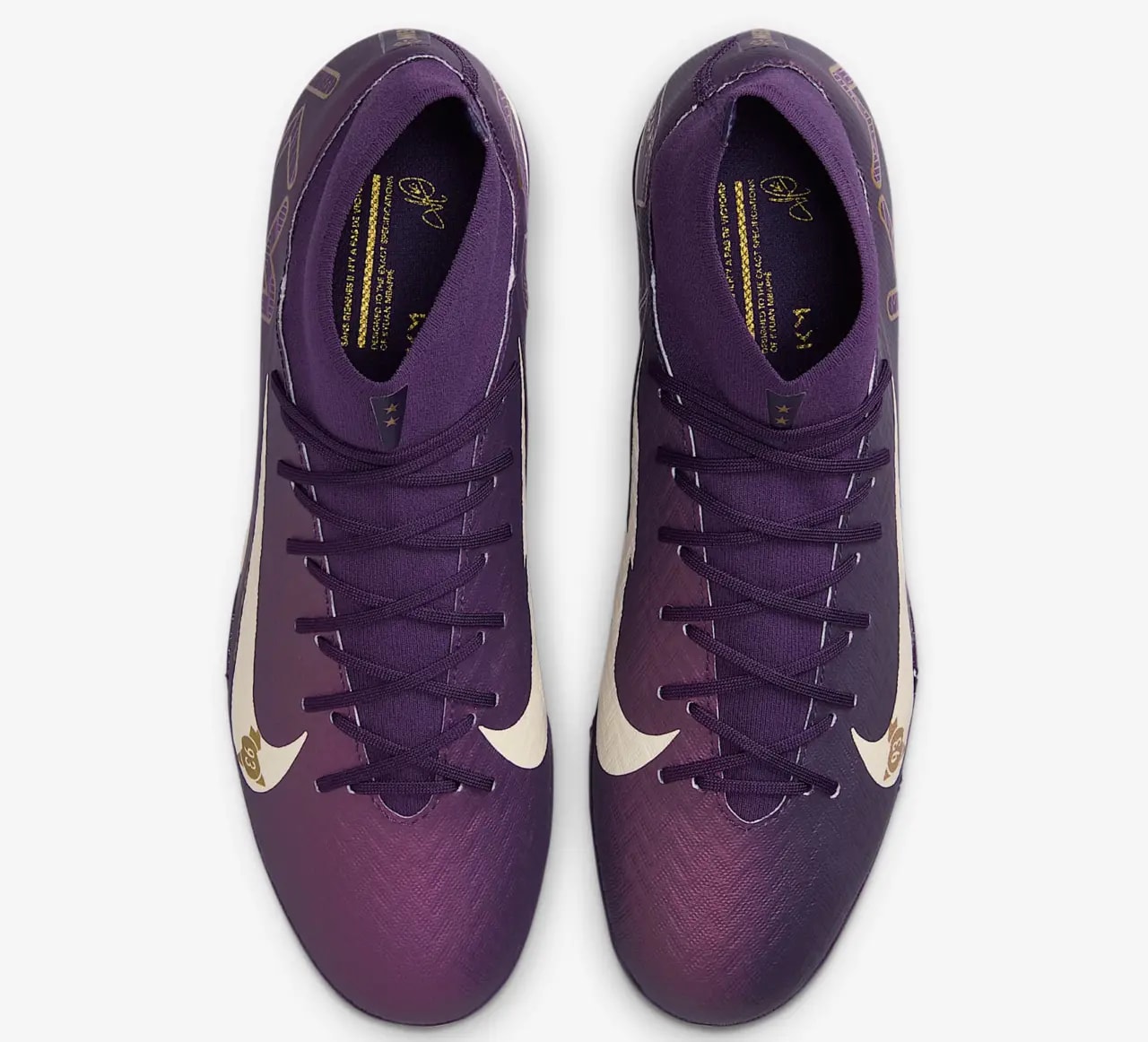 Giày Nike Mercurial Superfly 10 Academy Kylian Mbappé TF ‘Grand Purple’ FQ8333-500 — ảnh 3