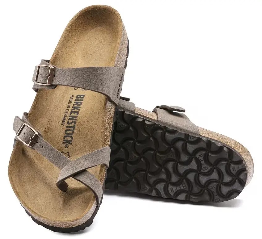 Dép Birkenstock Mayari Birkibuc ‘Mocha’ 0071061 — ảnh 3