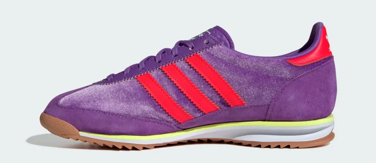 Giày Adidas SL 72 OG 'Active Purple Solar Red' JI0194 — ảnh 3