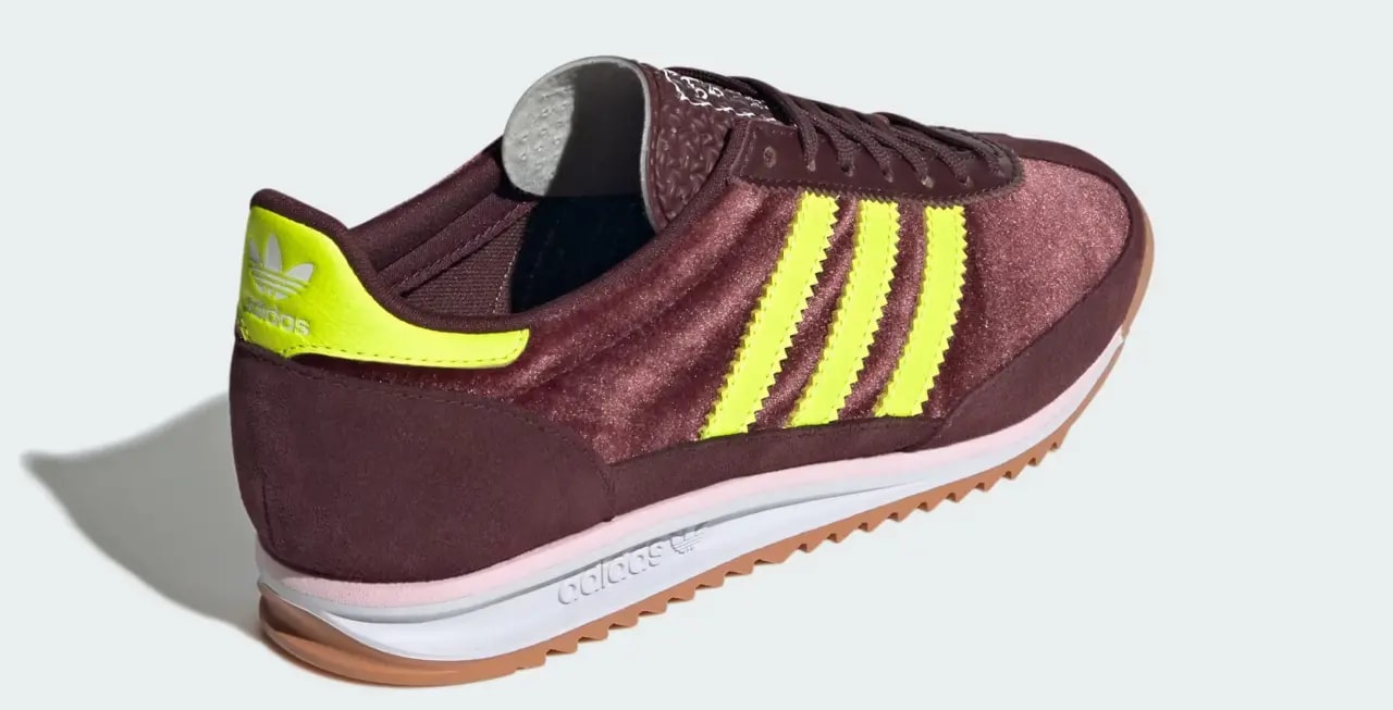 Giày Adidas SL 72 OG 'Aurora Ruby Solar Yellow' JI0195 — ảnh 3