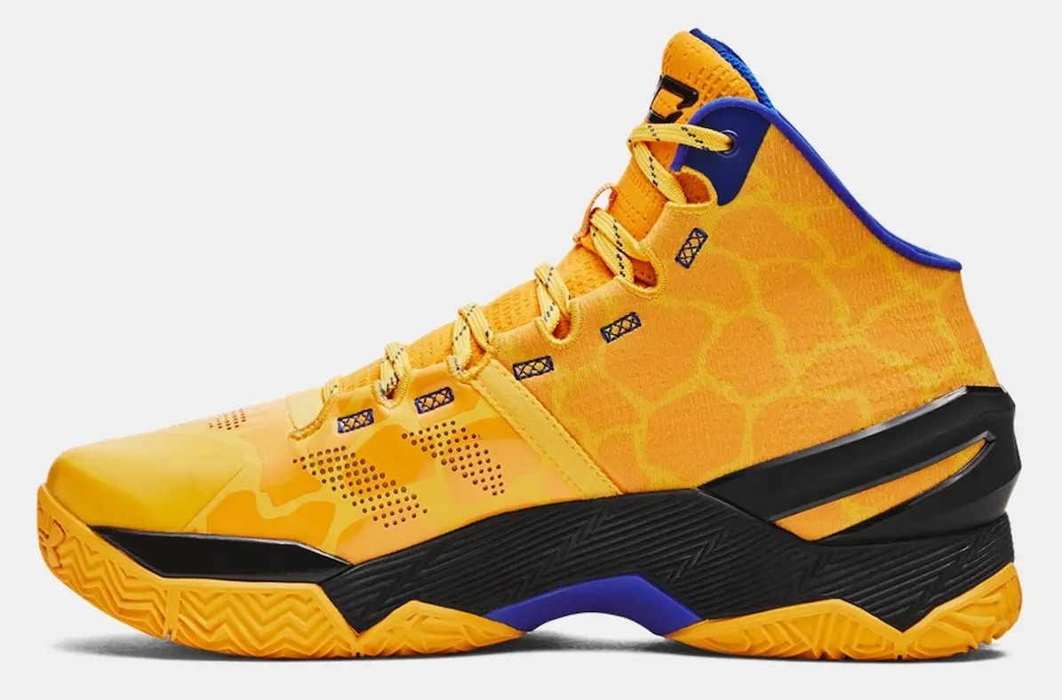 Giày Under Armour Curry2 ‘Gold Taxi’ 3026281-700 — ảnh 3