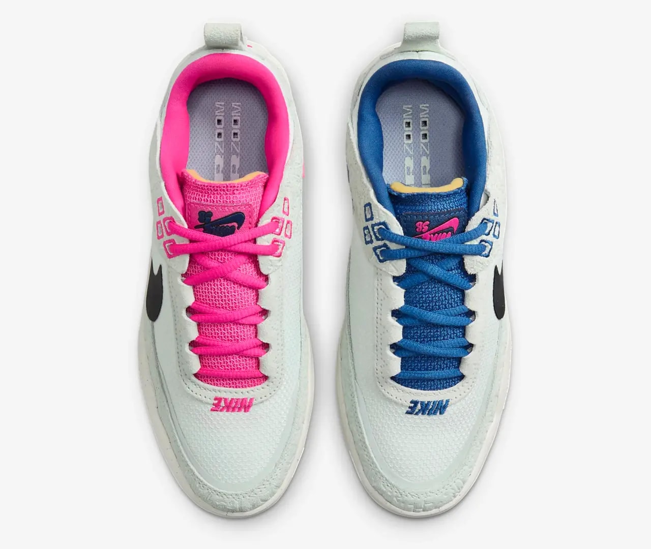 Giày Nike SB Day One SE 'White Blue/Pink' FN4211-100 — ảnh 3