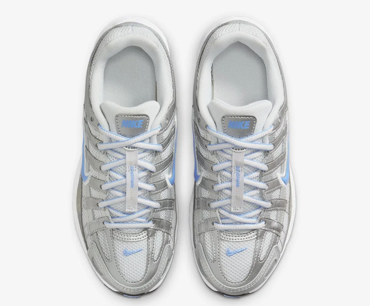 Giày Nike P-6000 GS 'Metallic Silver University Blue' HV5064-007 — ảnh 3