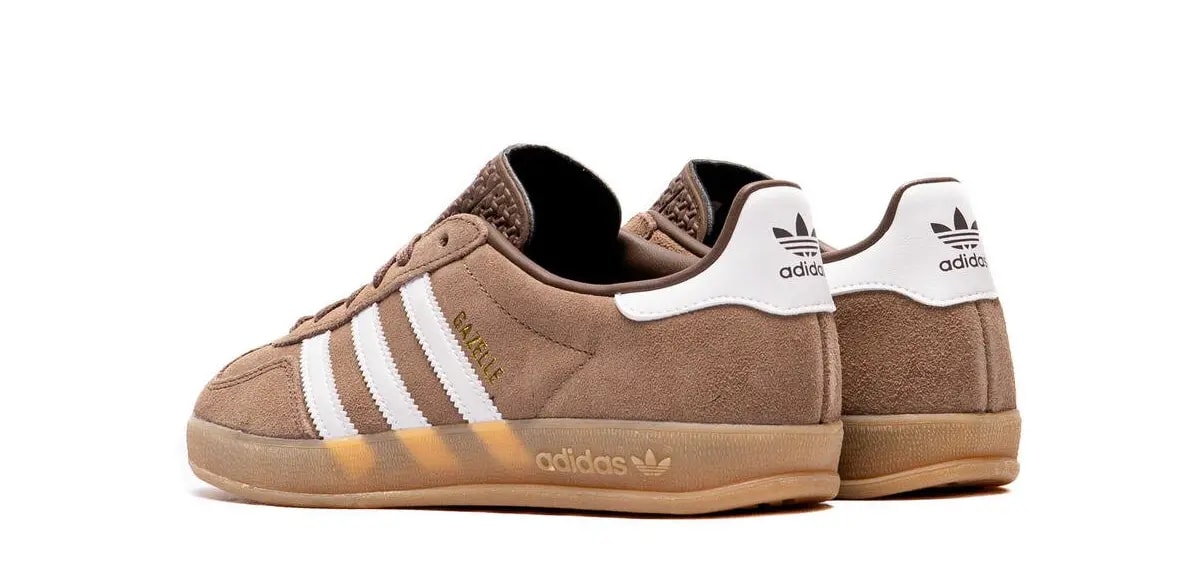 Giày Adidas Gazelle Indoor 'White Gold Metallic' JQ0175 — ảnh 3
