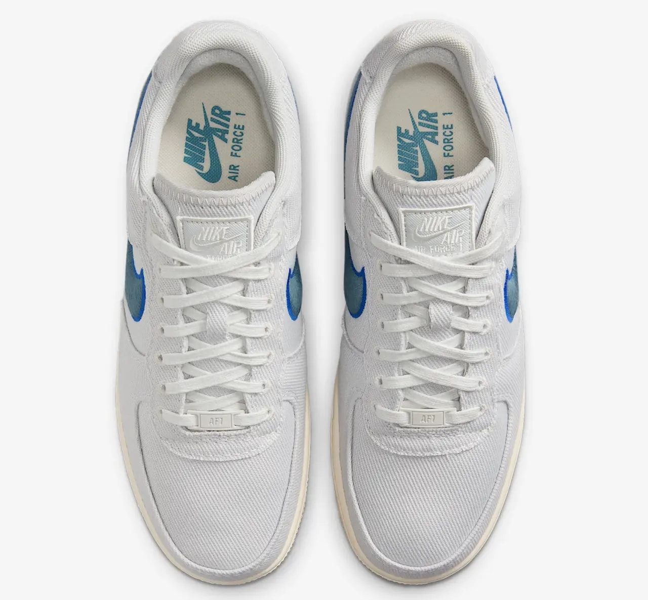 Giày Nike Air Force 1 Low Canvas 'Grey' HV1204-001 — ảnh 3