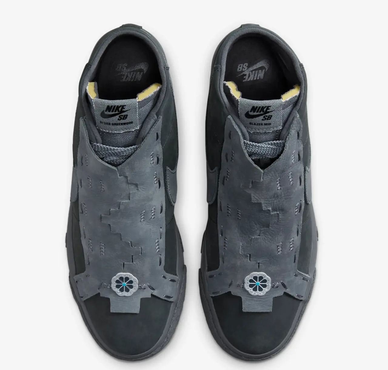 Giày Nike SB Zoom Blazer Mid 'Di’Orr Greenwood' FQ0792-001 — ảnh 3