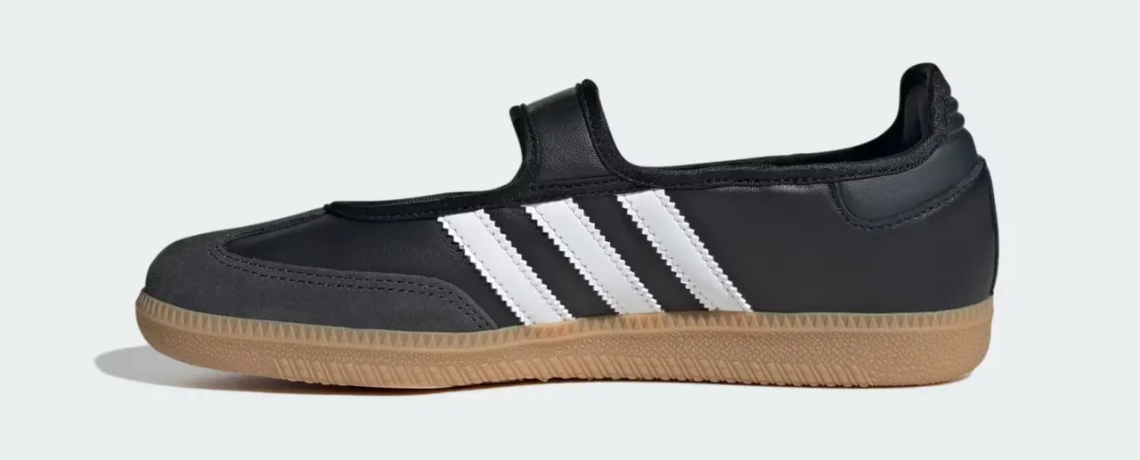 Giày Adidas Samba Jane 'Black White Gum' JQ6445 — ảnh 3