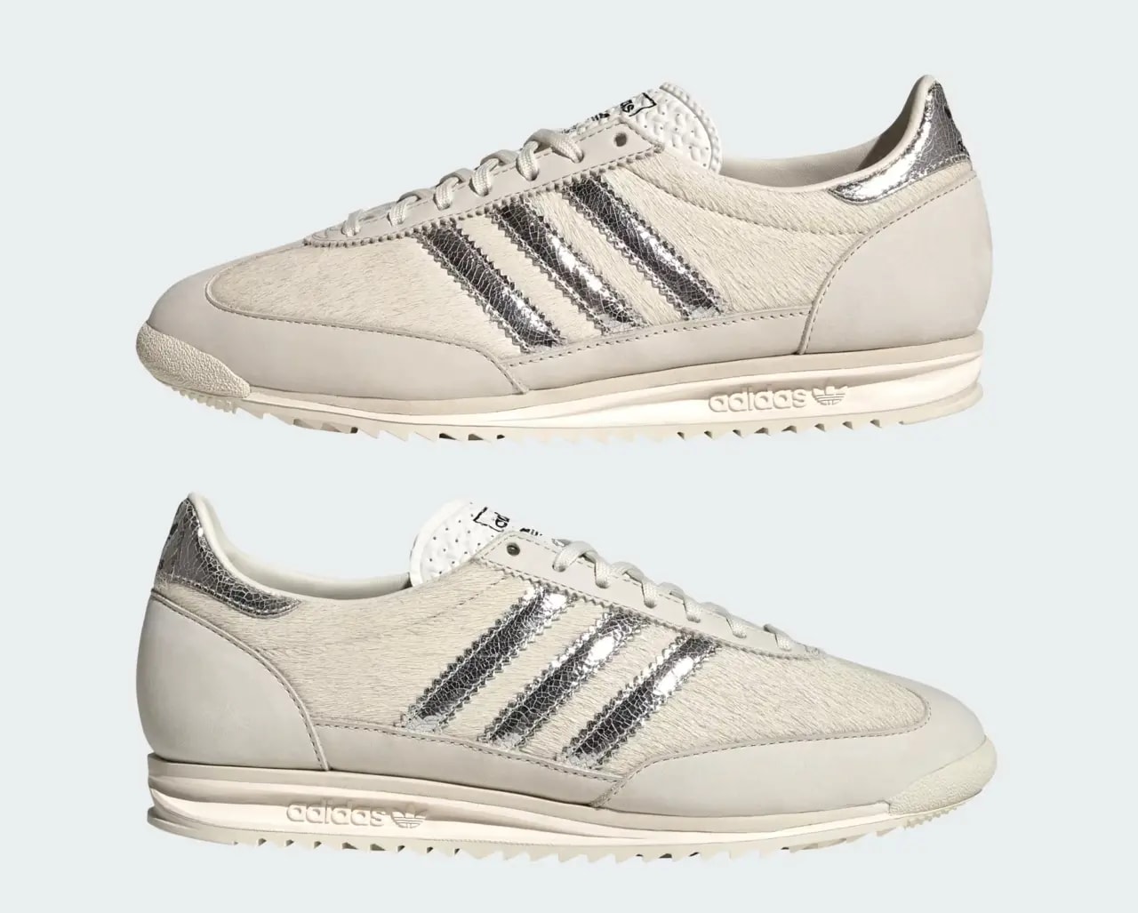 Giày Adidas SL 72 OG 'Grey Silver Metallic' JR5163 — ảnh 3