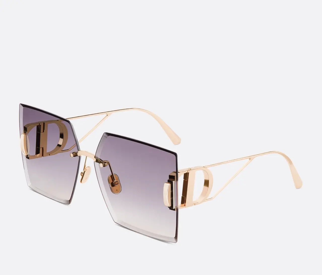 Kính Dior Gradient Square Sunglasses 'Purple Pink' 30MONTAIGNE-S7U — ảnh 4
