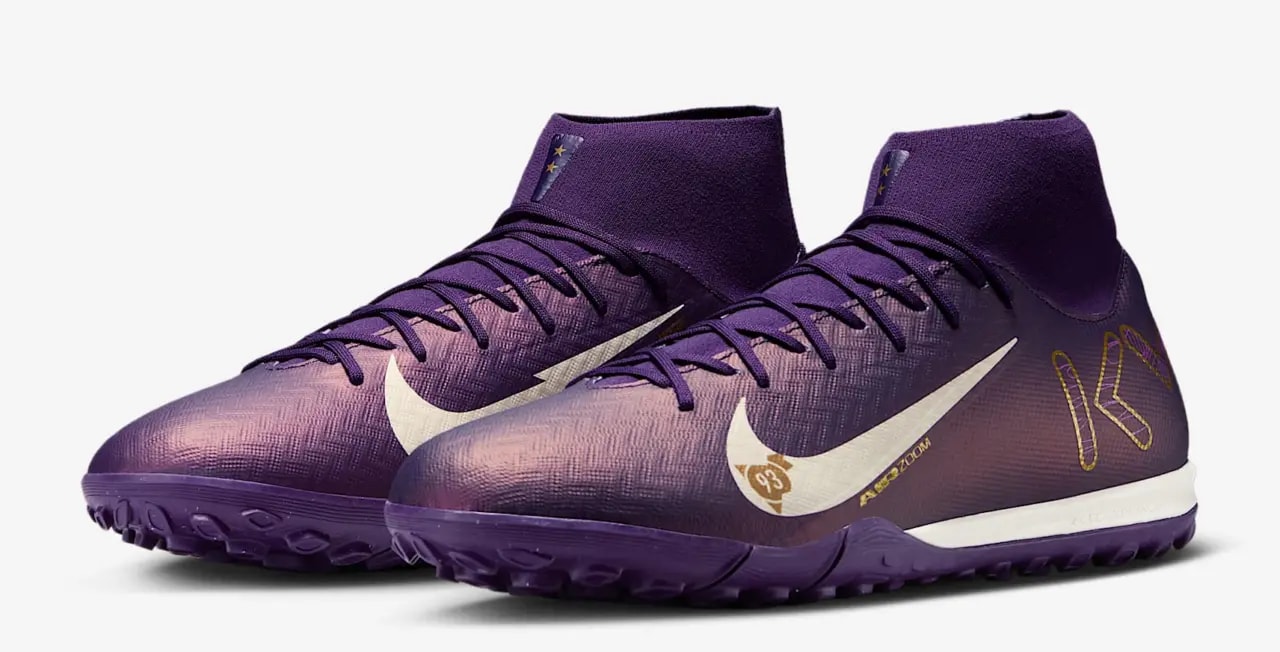 Giày Nike Mercurial Superfly 10 Academy Kylian Mbappé TF ‘Grand Purple’ FQ8333-500 — ảnh 4