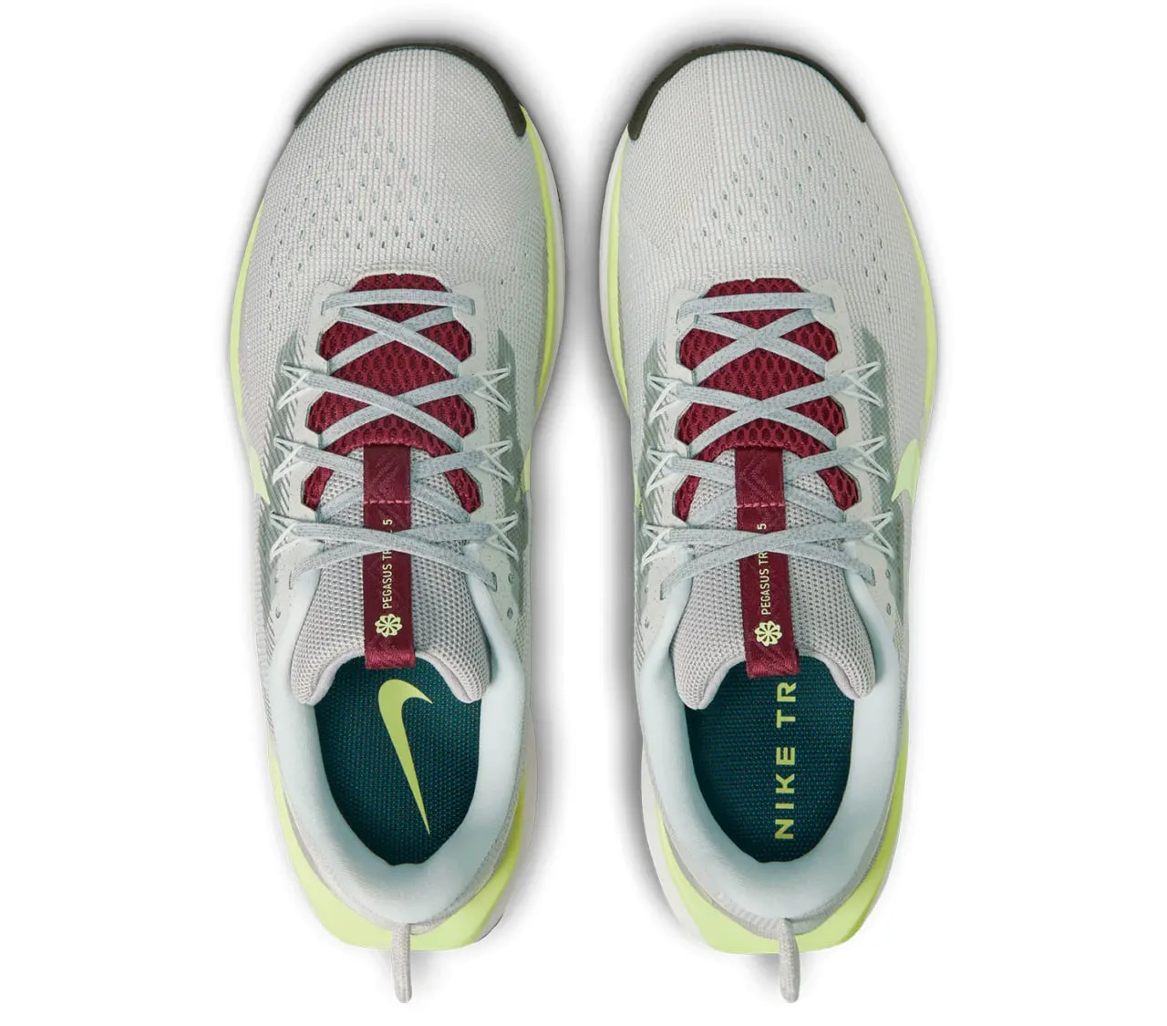 Giày Nike Pegasus Trail 5 ‘Light Silver Barely Volt’ DV3864-004 — ảnh 4