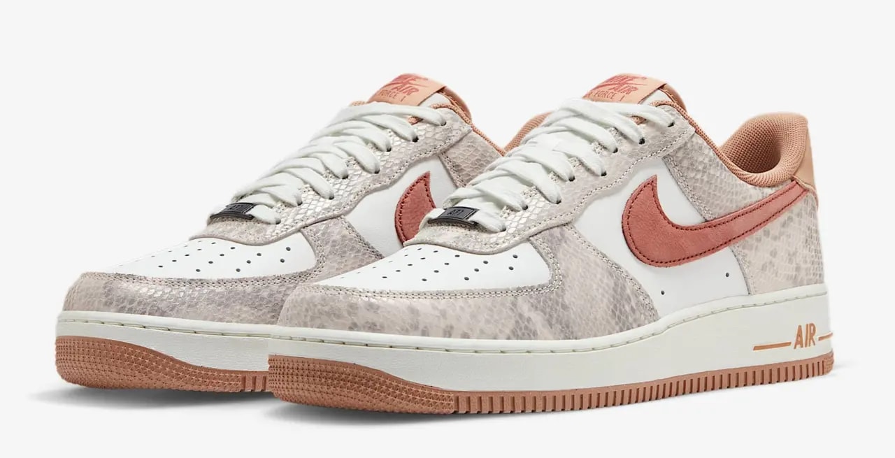 Giày Nike Air Force 1 Low ‘Pink Snakeskin’ HF2898-100 — ảnh 4