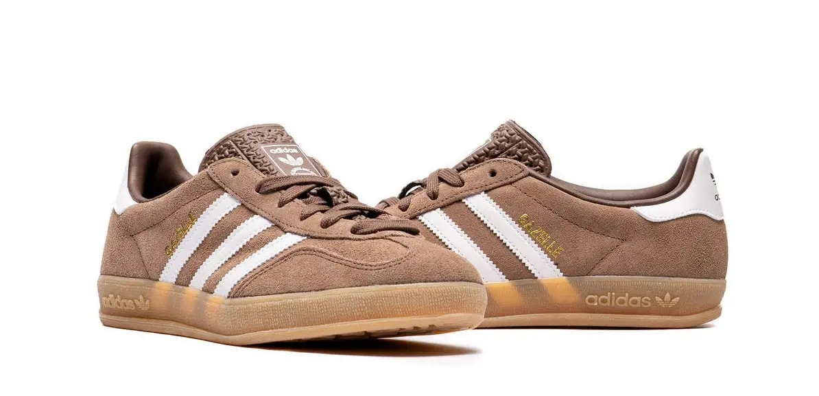 Giày Adidas Gazelle Indoor 'White Gold Metallic' JQ0175 — ảnh 4