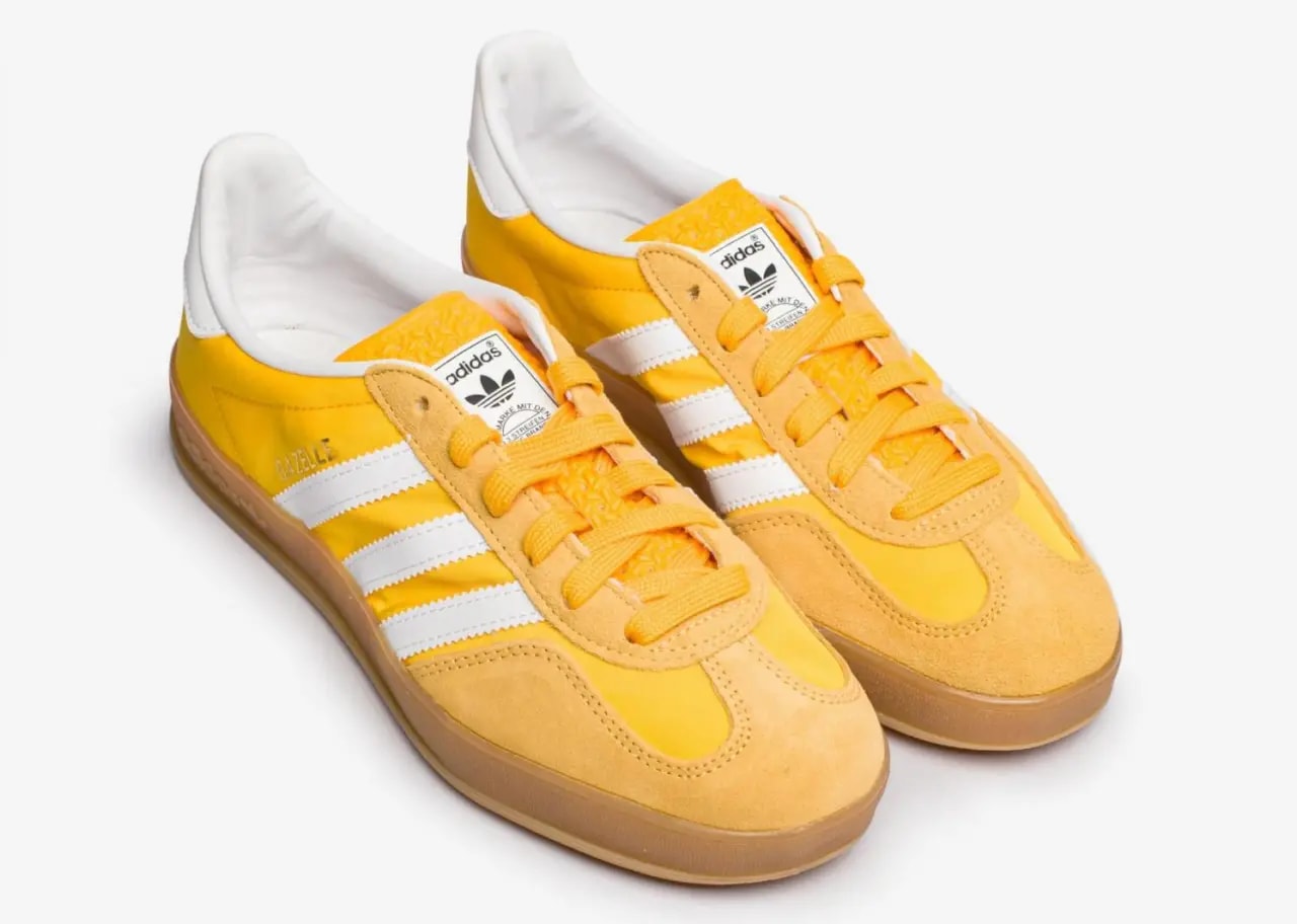 Giày Adidas Gazelle Indoor 'Yellow Gum' IE6606 — ảnh 3