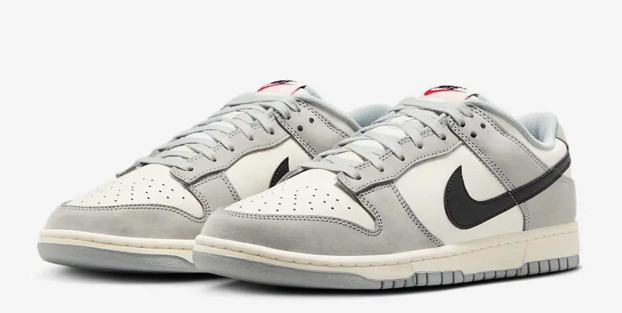 Giày Nike Dunk Low 'Sail Wolf Grey' IB3079-101 — ảnh 5