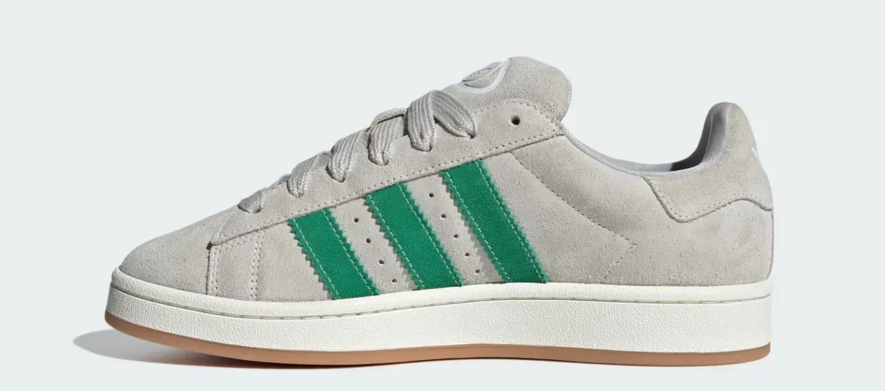 Giày Adidas Campus 00s 'Grey Green' JI3167 — ảnh 4