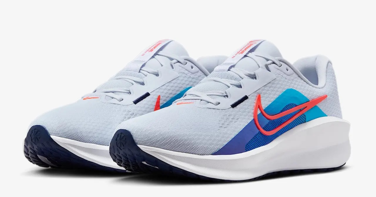Giày Nike Downshifter 13 'Grey Deep Night Blue' FD6454-012 — ảnh 4