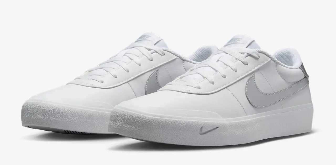 Giày Nike Court Shot 'White Metallic Silver' FQ8146-105 — ảnh 4