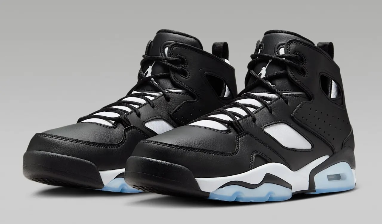Giày Nike Air Jordan Flight Club '91 'Black White' DC7329-002 — ảnh 4