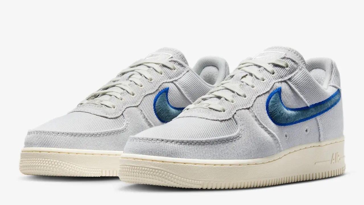 Giày Nike Air Force 1 Low Canvas 'Grey' HV1204-001 — ảnh 4