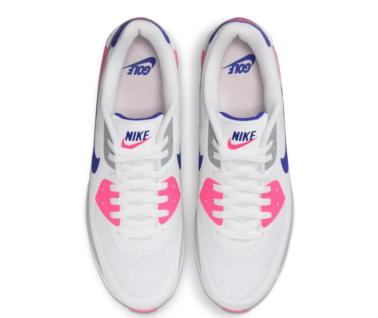 Giày Nike Air Max 90 G 'White Laser Pink' HV9305-101 — ảnh 4