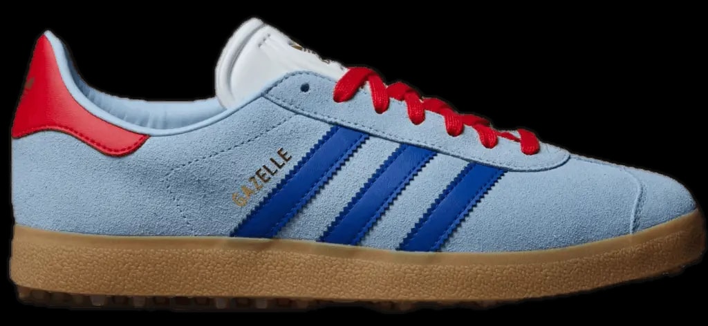 Giày Adidas Gazelle Spikeless Golf 'Clear Sky Scarlet' IH8553 — kich-thuoc: 40 2/3